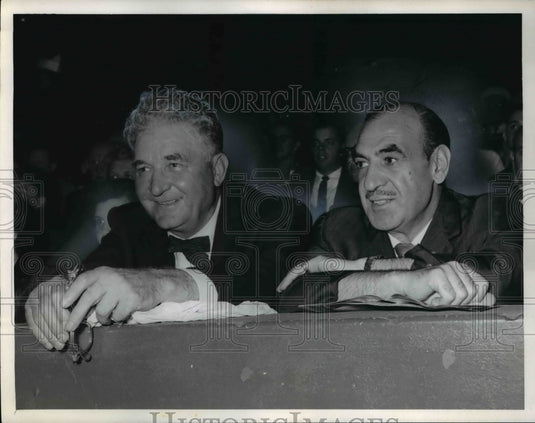 1959 Frank J. Lausche & Anthony J. Celebrezze  - Historic Images