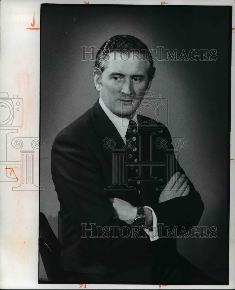 1976 Press Photo Michael Maxwell of Cleveland Orchestra &amp; Blossom Music Center - Historic Images