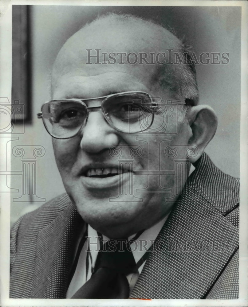 1973 Press Photo Dr Morris Fritz Mayer, Exec Director Jewish Children&#39;s Bureau-Historic Images