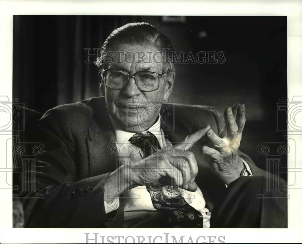 1987 Press Photo Rev. Beyer Naude - cva33994-Historic Images