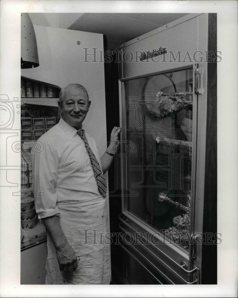 1974 Otto Mauff, Staltler chef for 37 years, now with Heinen&#39;s - Historic Images