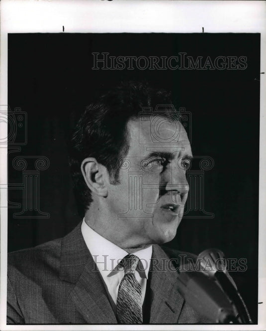 1969 US Sen Edmund S Muskee at Case Strosacker Hall  - Historic Images