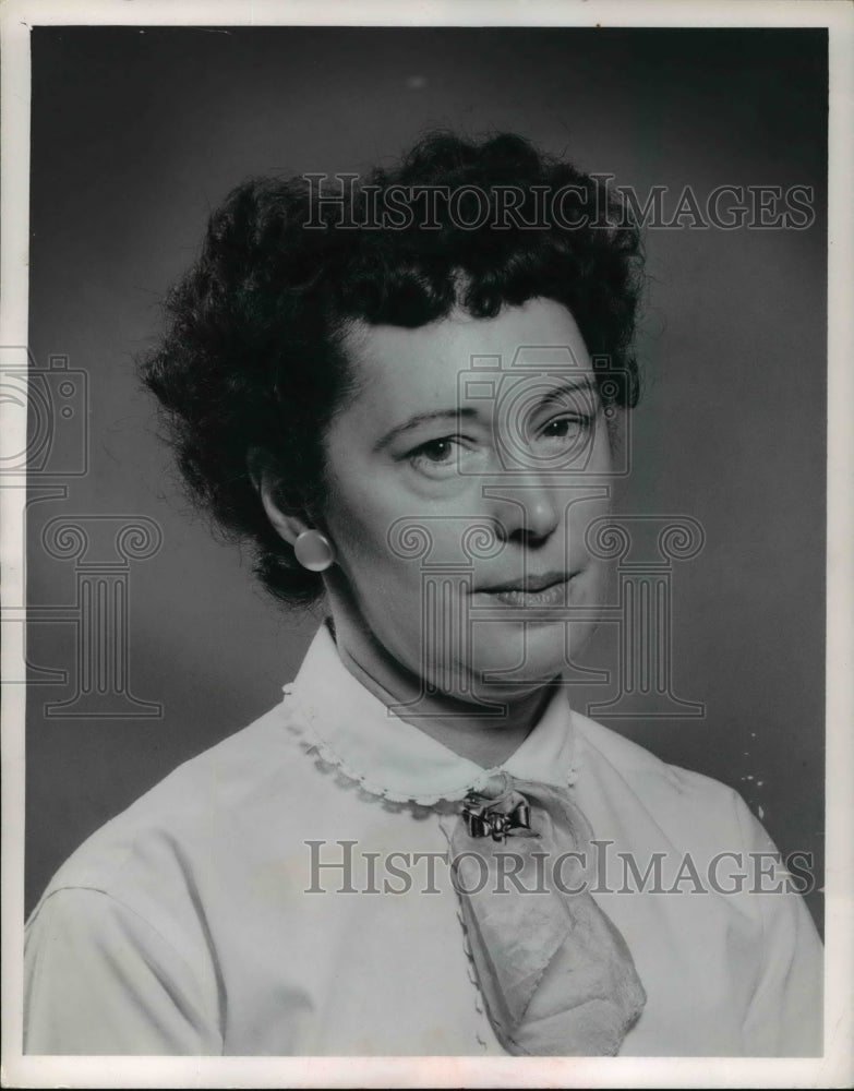 1960 Press Photo Portrait of Genevieve Mohlar - cva34578 - Historic Images