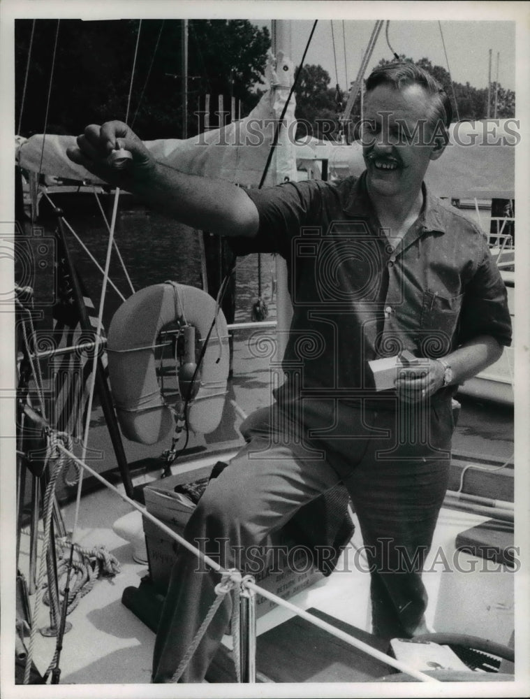 1967 Press Photo Robert Manry - cva34685-Historic Images