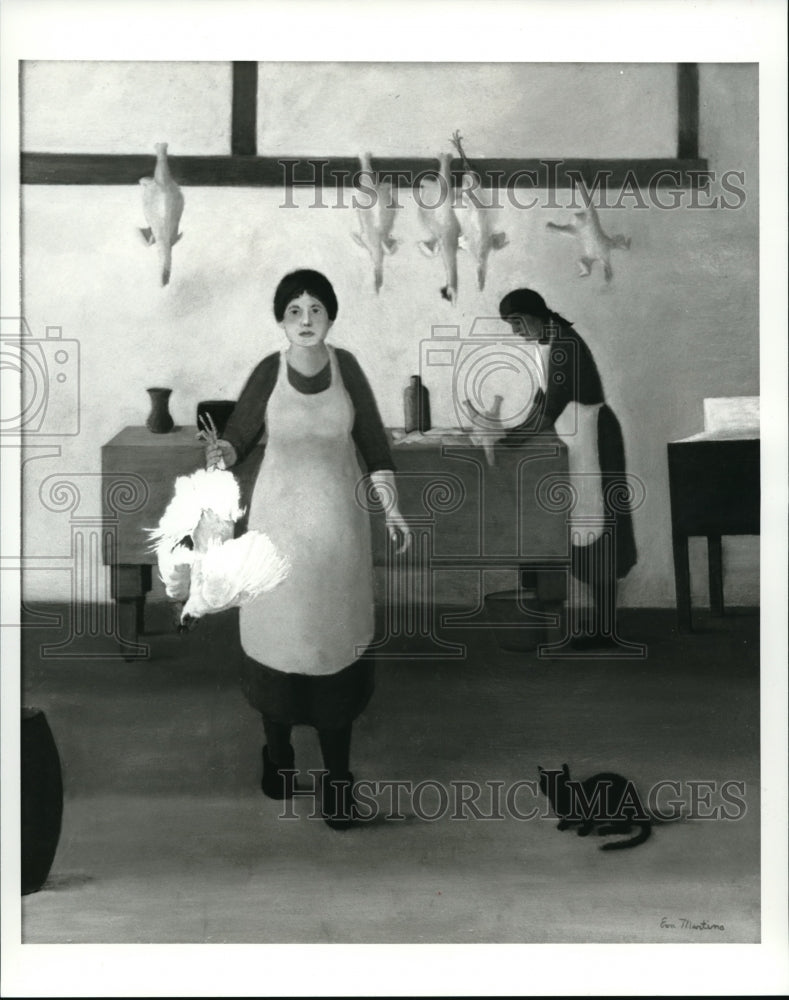 1994 Press Photo Chicken House IV by Eva Martino - Historic Images