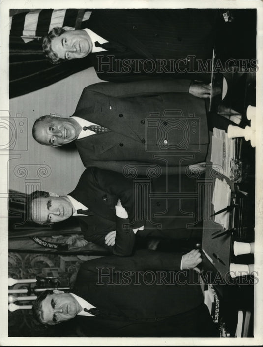 1937 Press Photo John Lewis C.I.O. Head - Historic Images