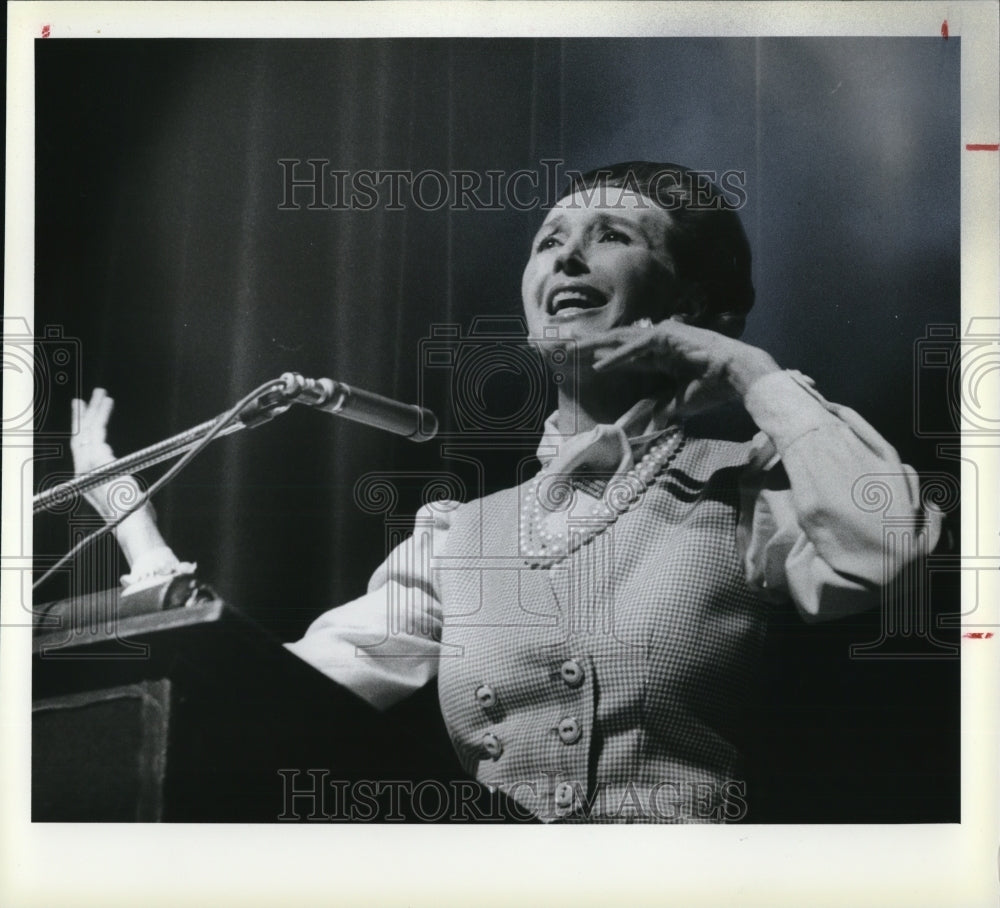 1978 Press Photo Contessa de Romanones y Quintana former Aline Griffith - Historic Images