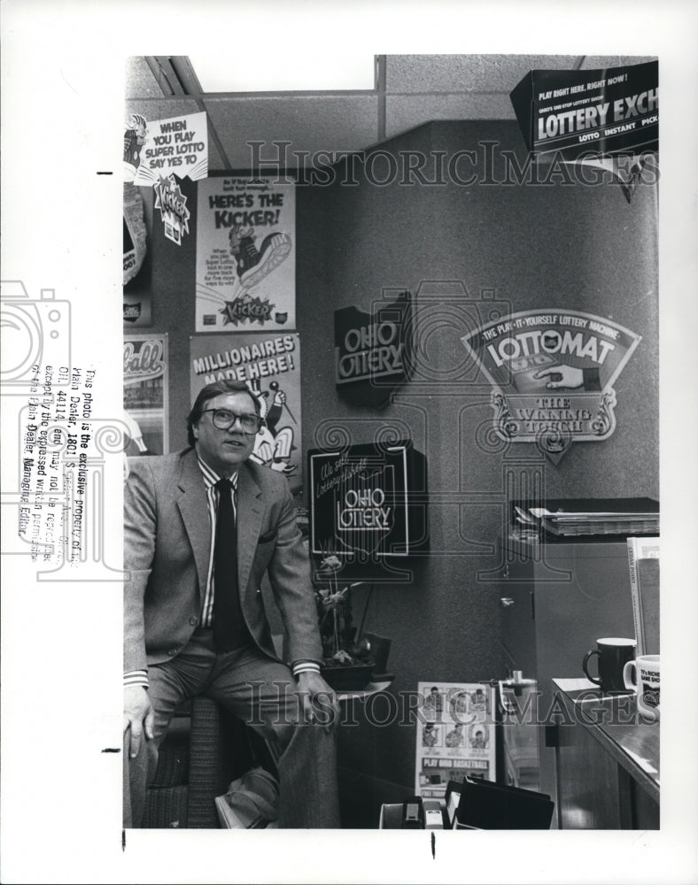 1989 Jim Reed, Ohio Lotto Executive-Historic Images