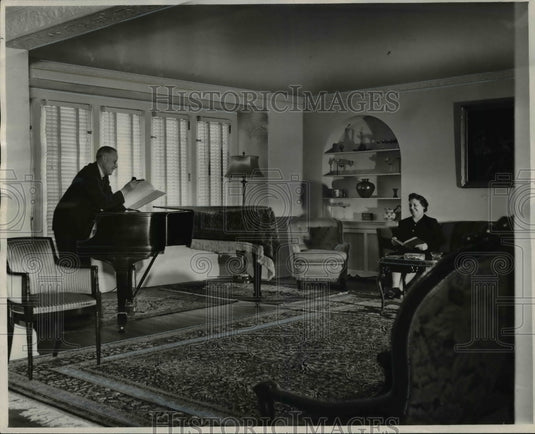 1947 Dr. and Mrs. Rudolph Ringuull  - Historic Images