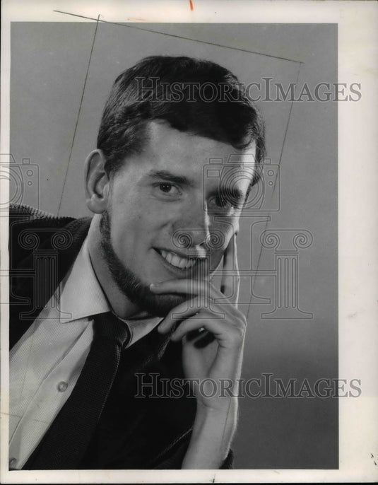 1968 Press Photo PD's Chris Pittroge, writer - cva38029 - Historic Images