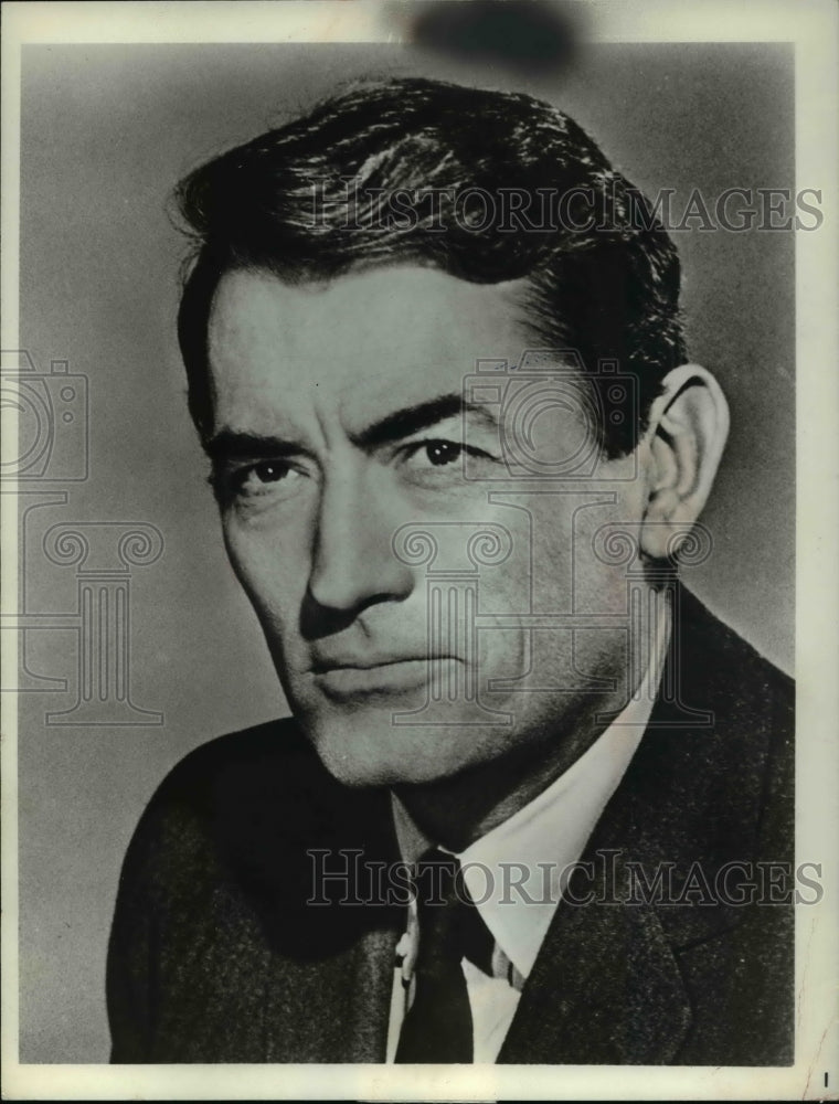 1971 Press Photo Gregory Peck - cva38360 - Historic Images