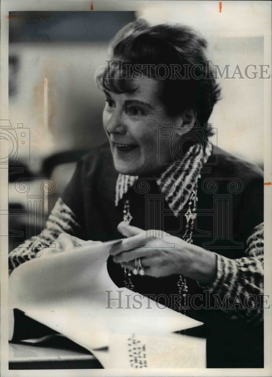 1975 Press Photo Sylvia Porter, Finance Columnist - cva39021-Historic Images