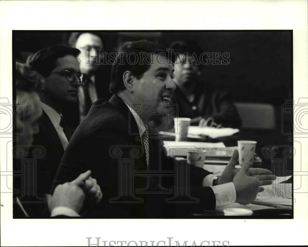 1992 Press Photo Public Safety Committee Chairman Michael Polensek - cva39048 - Historic Images