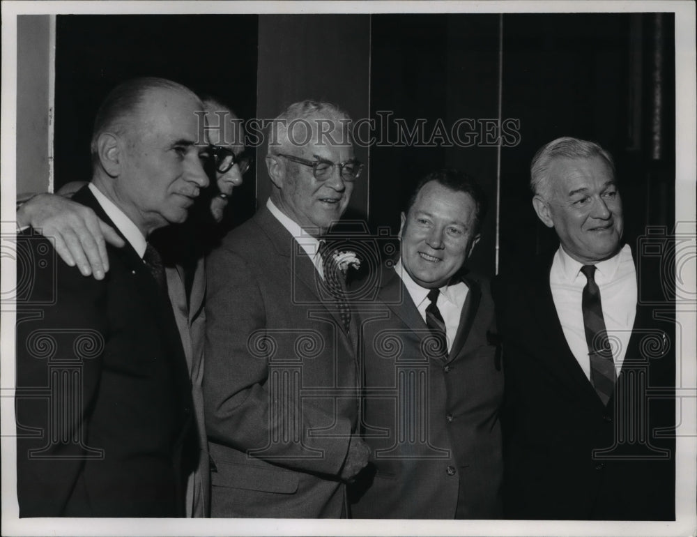1966 Press Photo Phil Porter, Ed Kueskes, Chads Skinner, G. Condon, T. Guthrie - Historic Images