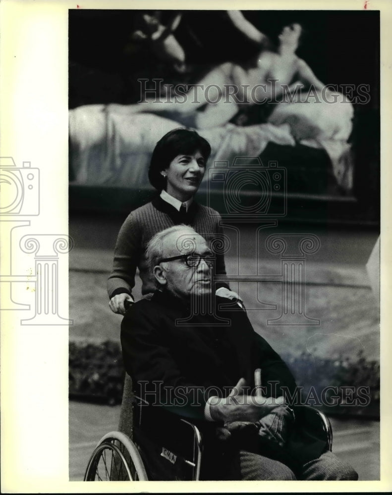 1979 Press Photo Mrs Larry Robinson &amp; Mishha Schnider - Historic Images