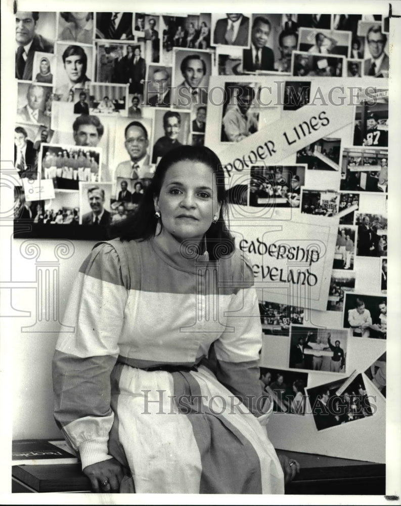 1987 Press Photo Judith Ruggie, Cleveland Growth Association - cva40243 - Historic Images