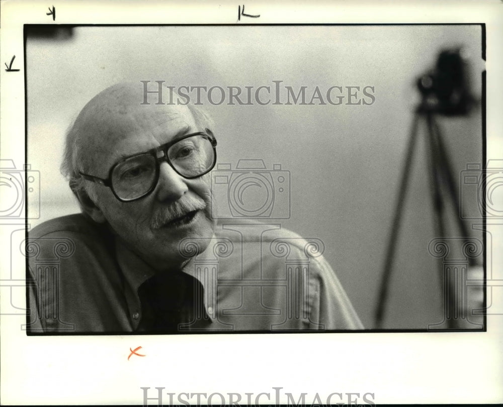 1982 Press Photo Willis Selden, director of experimental education - Historic Images