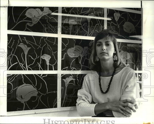 1987 Press Photo Lisa Schonberg - Historic Images