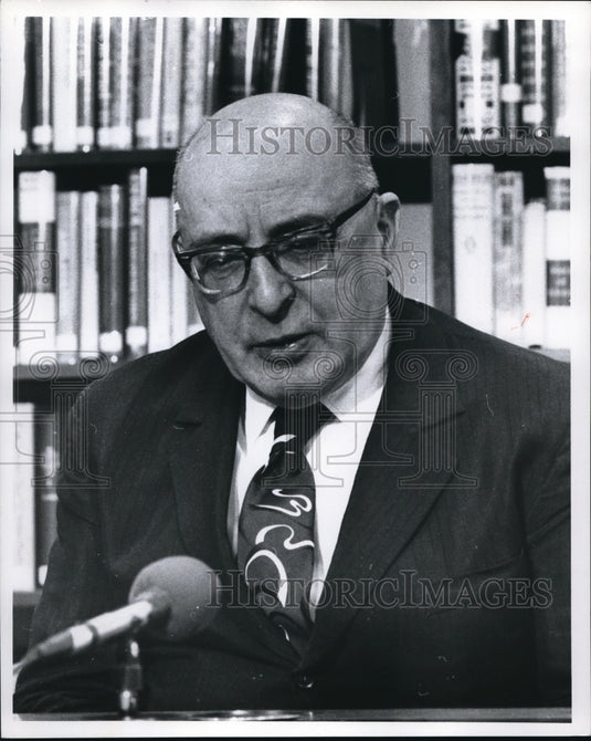 1972 Pinchas Sapir Israeli Minister - Historic Images