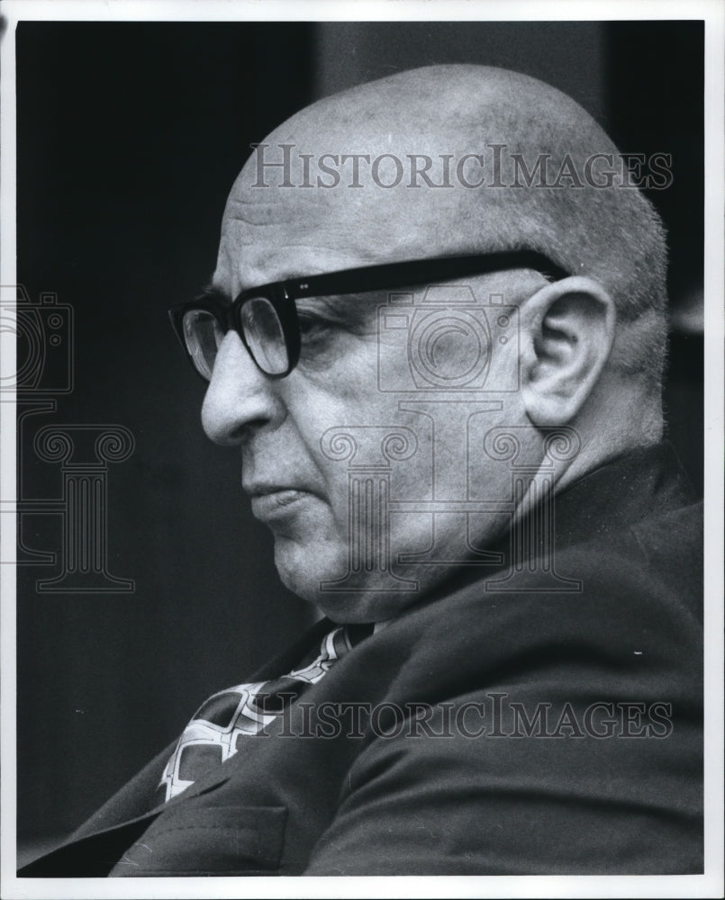 1974, Pinchas Sapir Israeli Minister - Historic Images