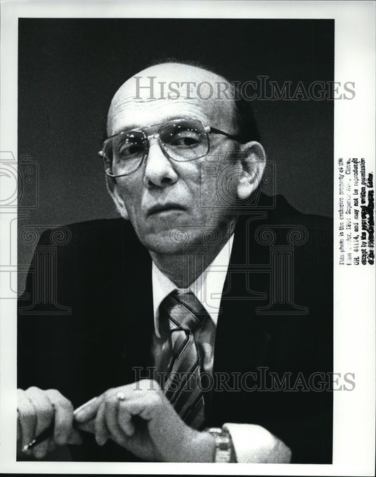 1989 Press Photo Councilman Sam Scampitilla - cva40639 - Historic Images