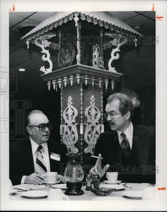 1978 Press Photo Joseph Stempuzis and Algis Sirvaitis-Historic Images