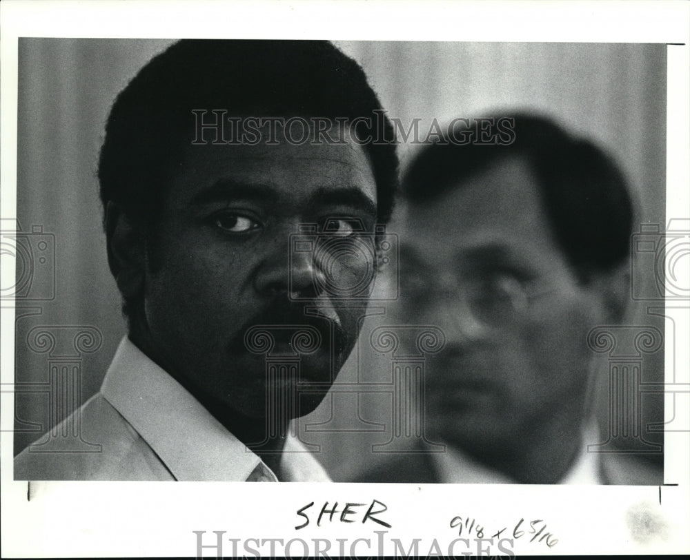 1991 Press Photo Norman Scott during his arraignment morning - cva40990 - Historic Images