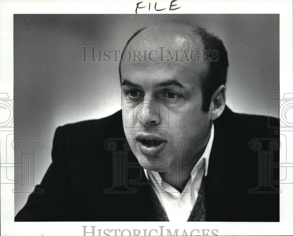 1987 Press Photo Natan Sharansky - Historic Images