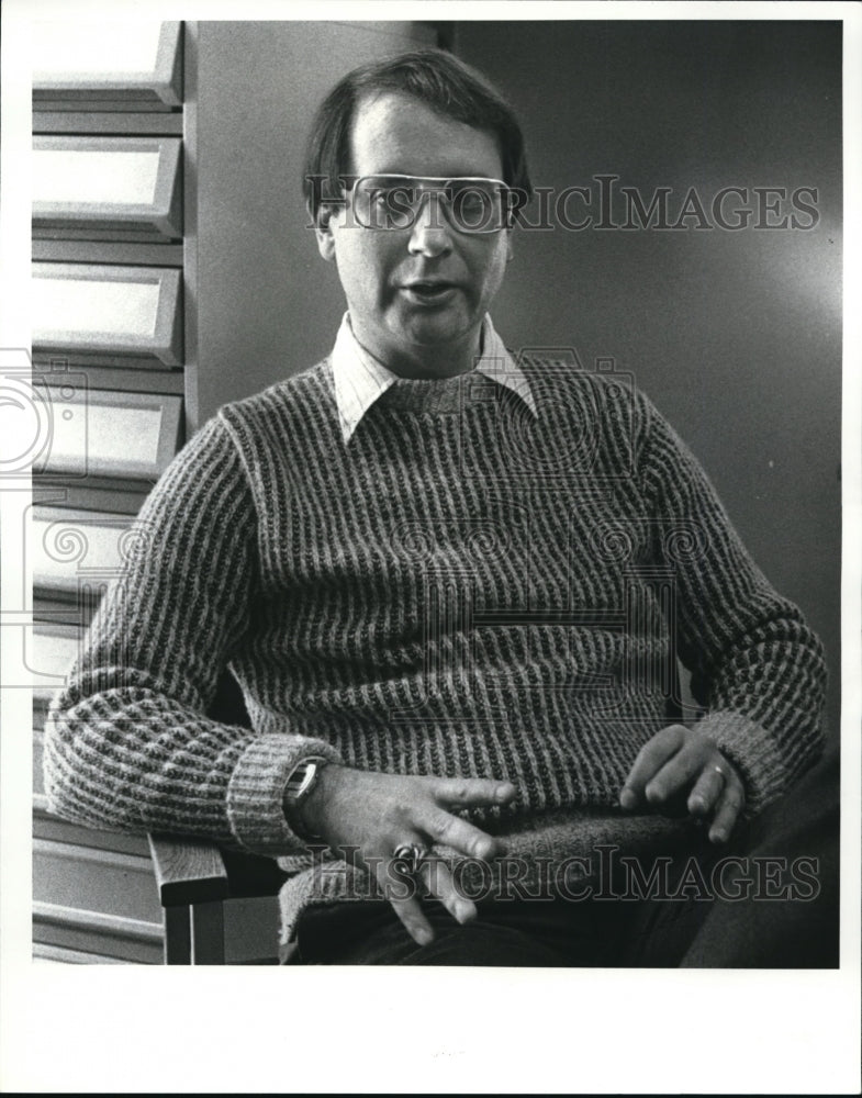 1982 Press Photo Harvey  S. Rosen, CSU Economics prof. - Historic Images