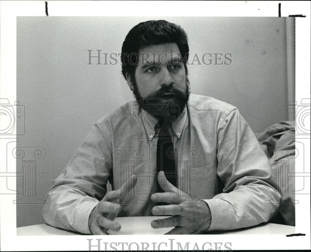 1991 Press Photo Brad Roberts, Editor of the Washington Quarterly - cva41385 - Historic Images