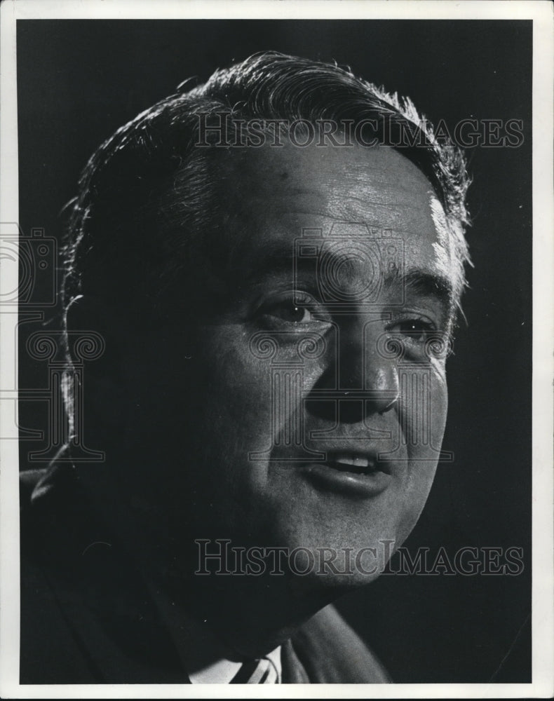 1967 Press Photo Sargent Shriver, American statesman and activist - cva41515 - Historic Images