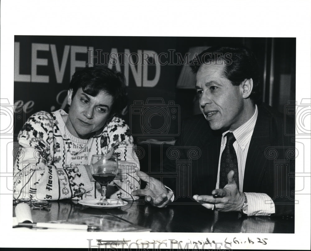 1992 Press Photo Myra and David Sadker, professors of Education at American Univ - Historic Images