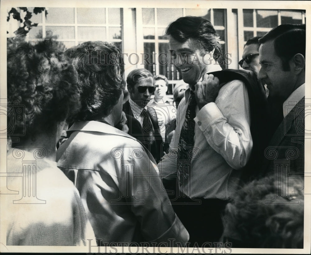 1972 R. Sargeant Shriver at the vice presidential campaign  - Historic Images