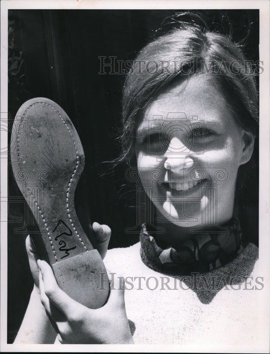 1968, Christine Meyer at Rocky's Headquarters - cva41770 - Historic Images
