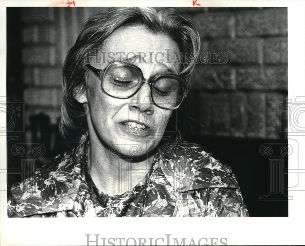 1982 Press Photo Mrs. Joyce Snowden, mother - Historic Images