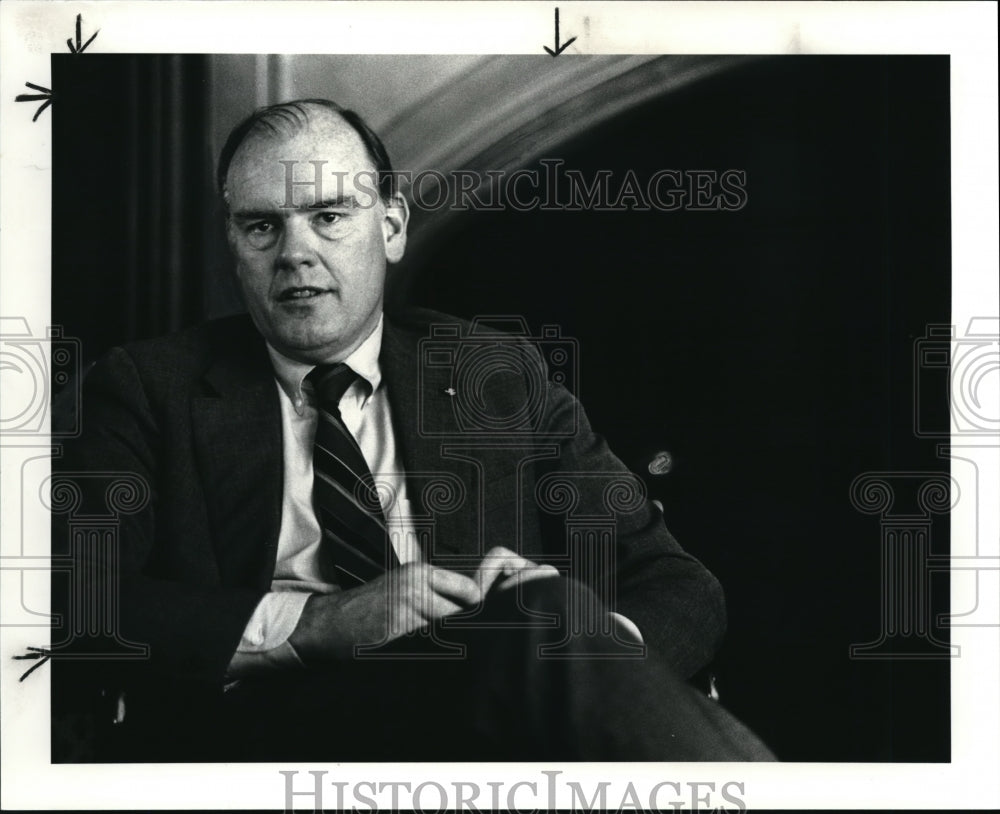 1985 Press Photo John Snow - Historic Images