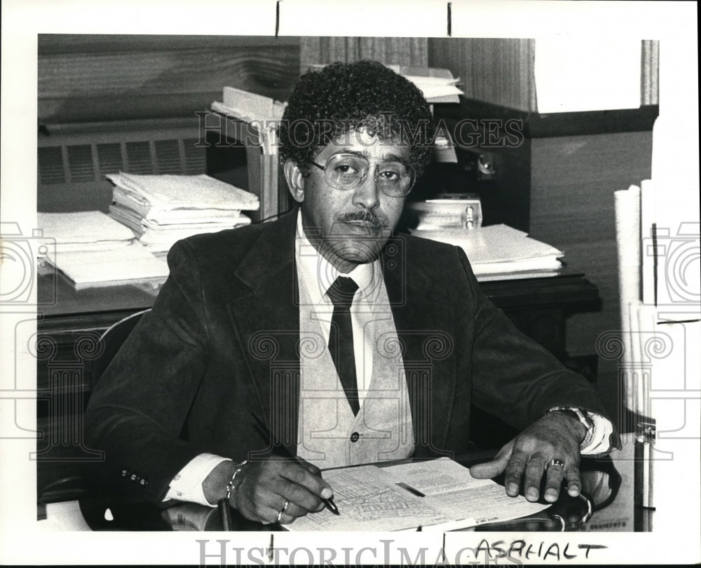 1981 Press Photo Joe Stamps-Historic Images