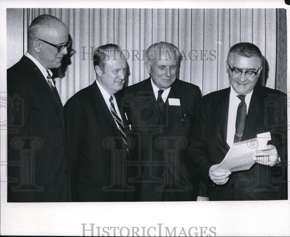 1971 John O&#39;Melia; Charles H. Smith; Dr. Hanna; A. G. Green - Historic Images