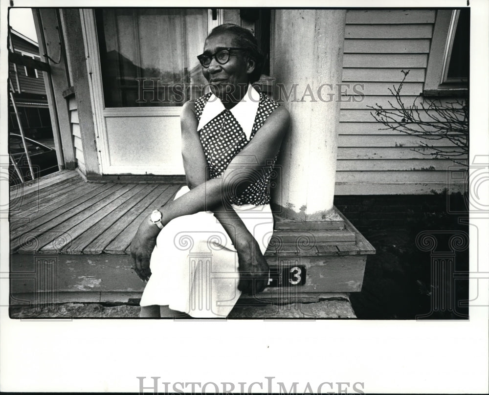 1982 Press Photo Gertrude Skinner, will graduate from Case University-Historic Images