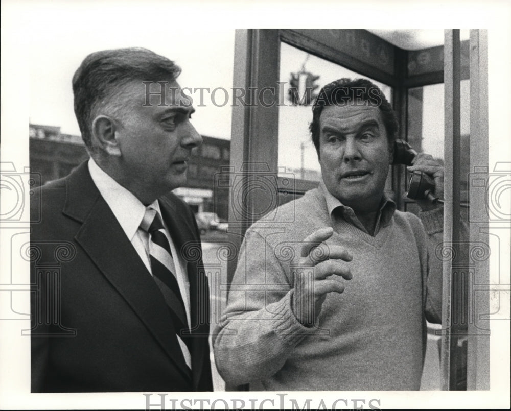 1980 Press Photo Tom Slowey &amp; Nick Bedulla - Historic Images