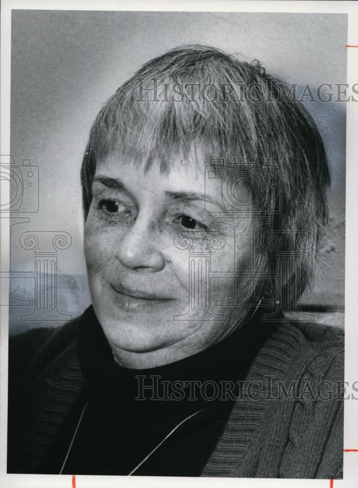 1978 Press Photo Jeanne H. Sonville, Psychiatric Nurse at Free Clinic - Historic Images