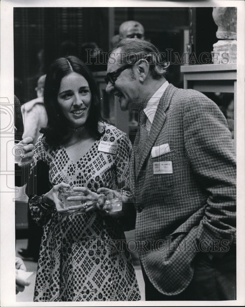 1971, Nancy Sheridan &amp; Peter Paul Duban Ewicz at Glen Oak School Com - Historic Images