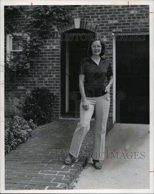 1977 Press Photo Mrs. John Seiberling - Historic Images