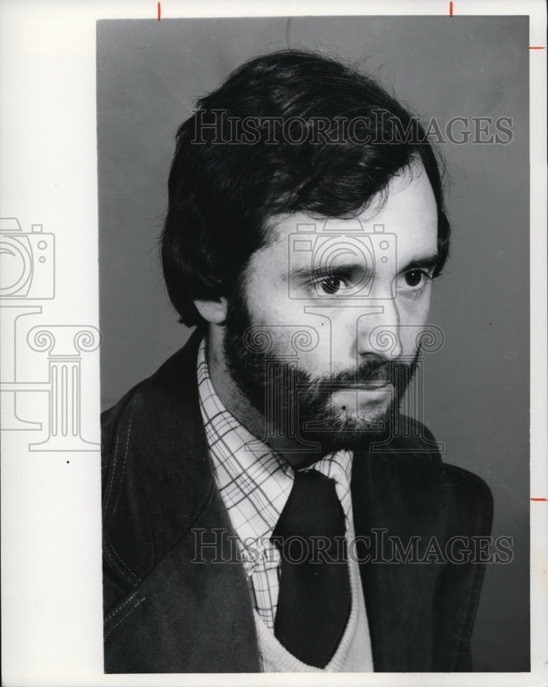 1978 Press Photo Robert F. Stamps Wounded at Kent State - Historic Images