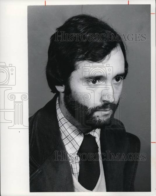1978 Press Photo Robert F. Stamps Wounded at Kent State - Historic Images