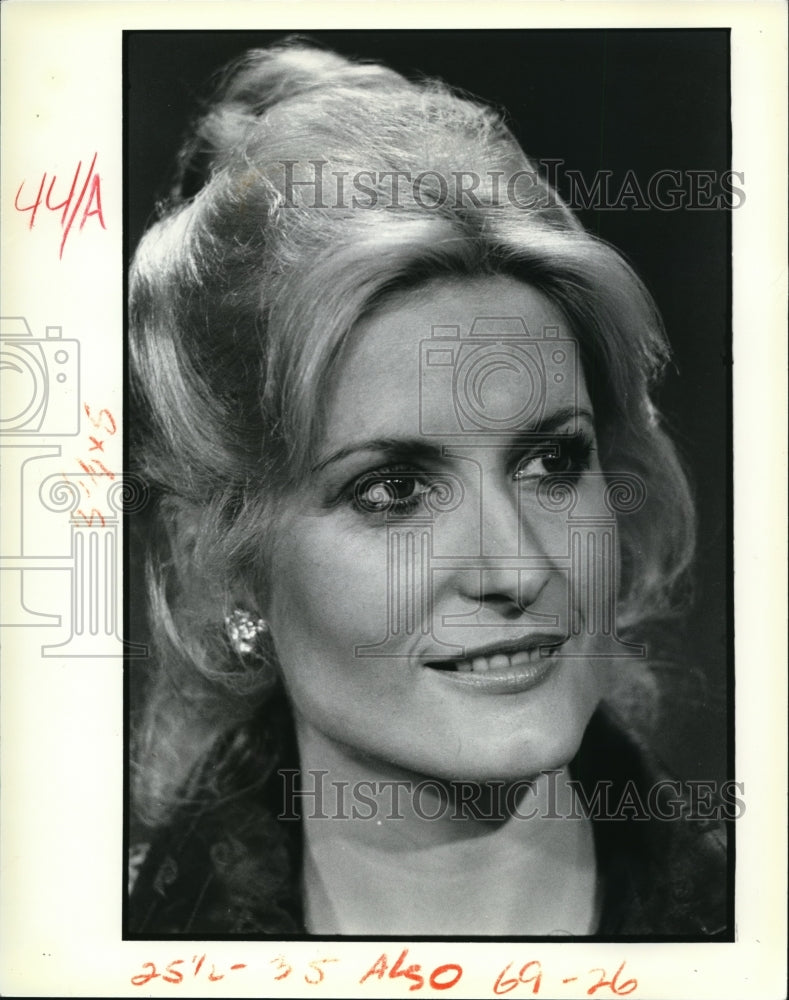 1978 Press Photo Wilma Smith of Channel 5 News - Historic Images