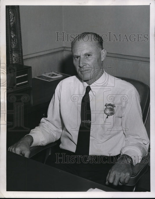 1959, Police Chief Lester A. Roeper - cva42938 - Historic Images