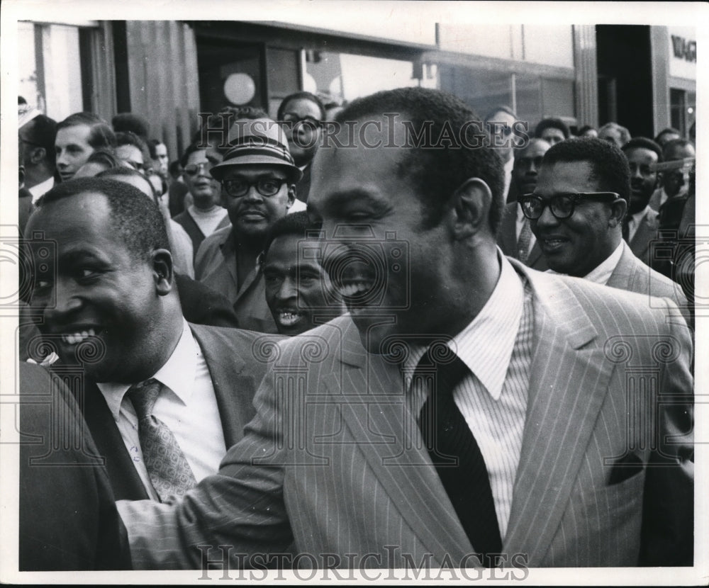 1969 Press Photo Mayor Carl Stokes - Historic Images