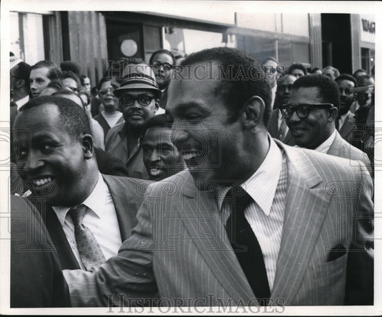 1969 Press Photo Mayor Carl Stokes - Historic Images