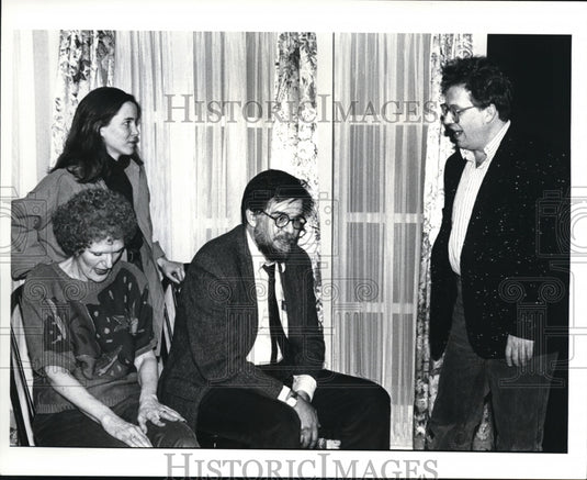 1988 Press Photo Rohn Thomas, Gwen Torry-Owens, Jacquiline Lee and Ton Walsh - Historic Images